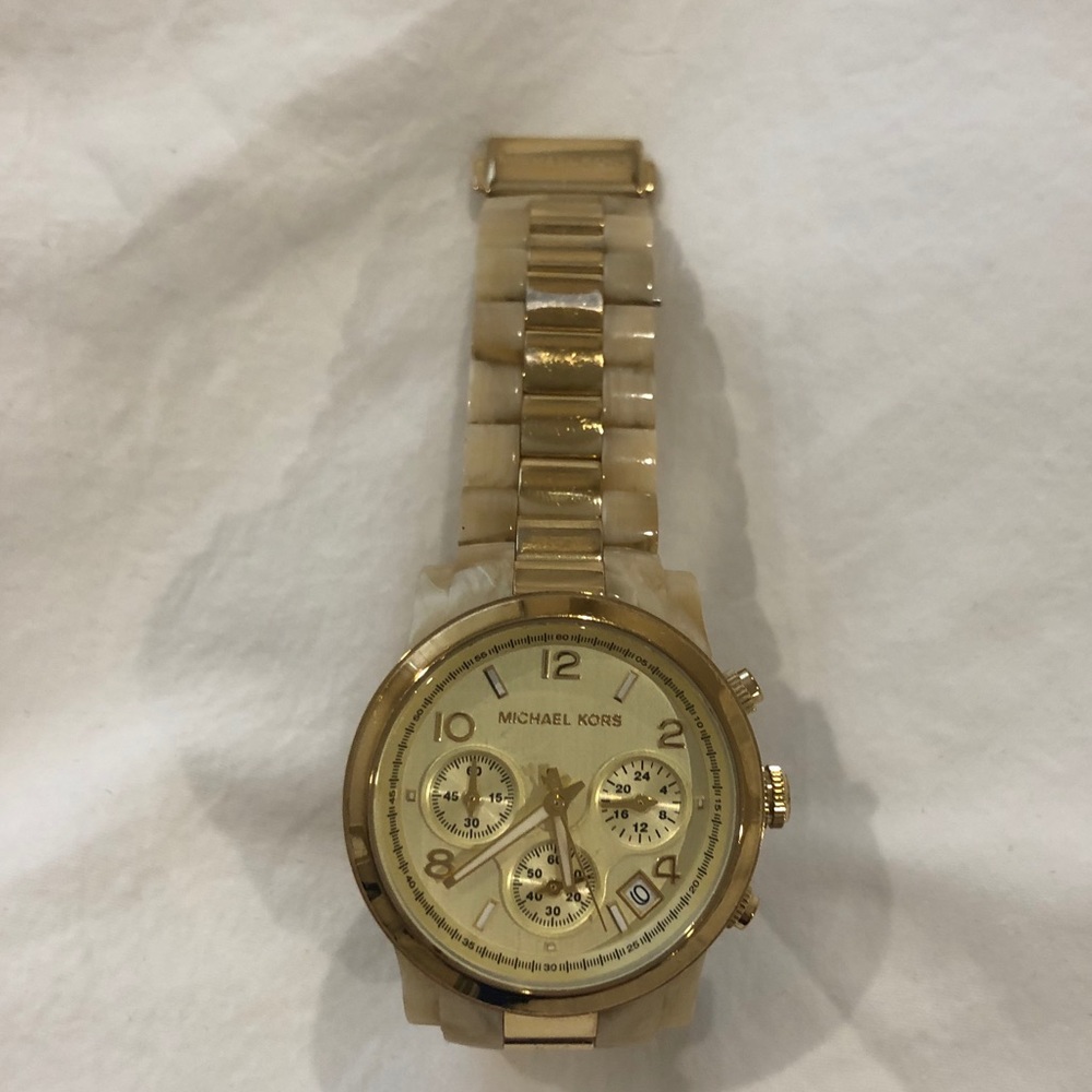 Michael Kors Tortoise watch